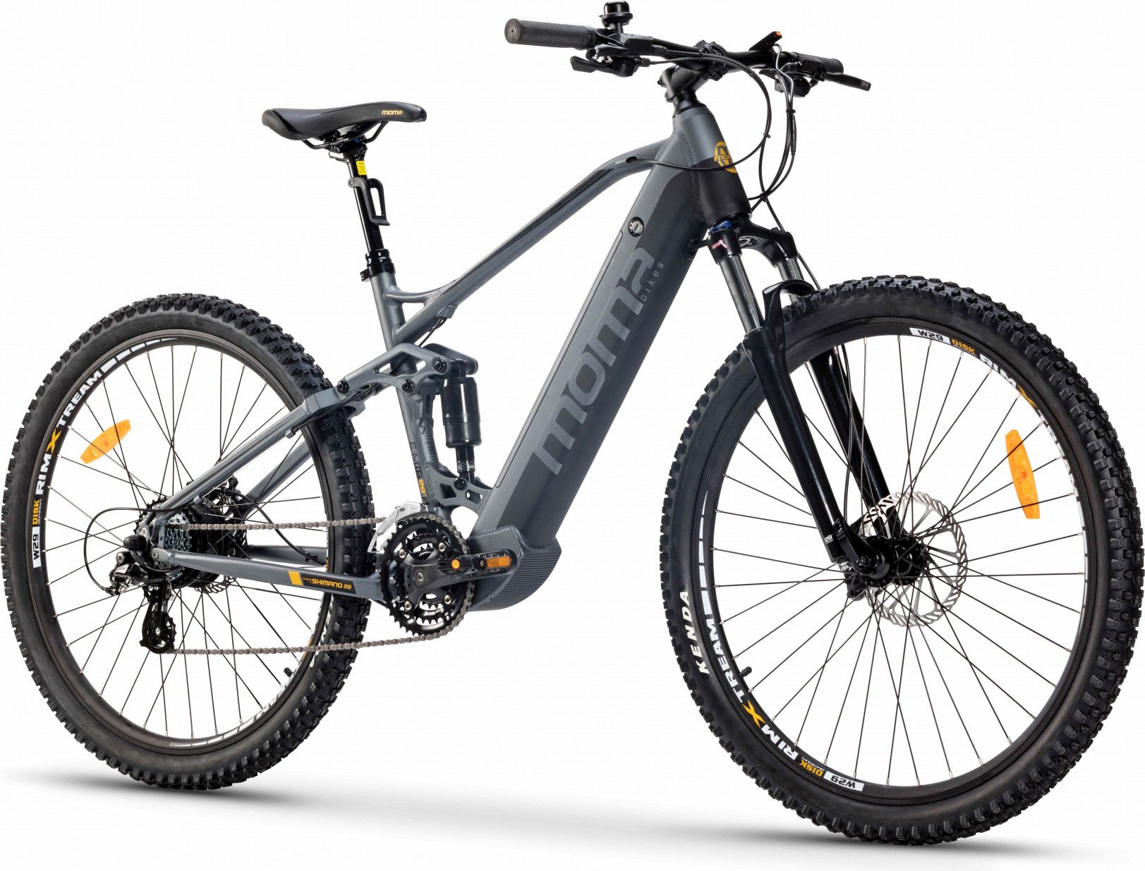 VTT Moma E-MTB 29'' Shimano Altus 8V Gris