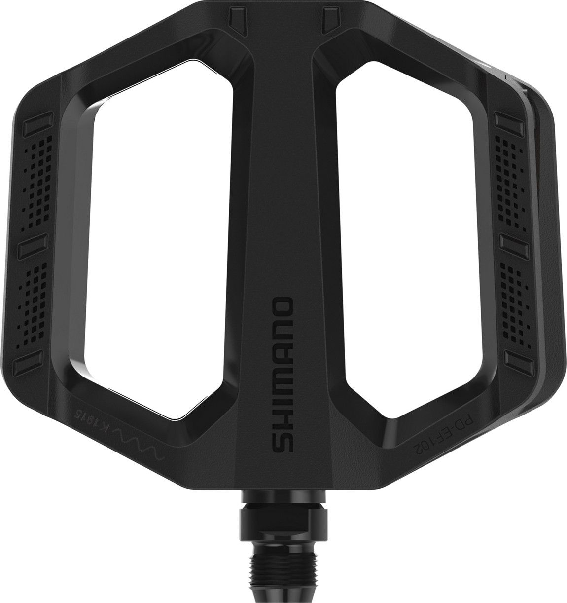 Pédales Plates Shimano PD-EF102 Noires - Neuves Sous Emballage EPDEF102RL