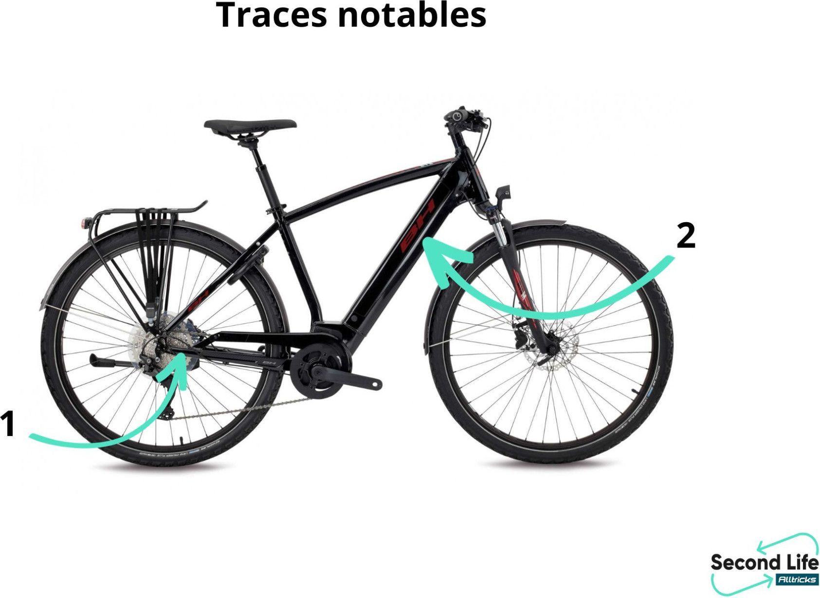 Producto renovado Bicicleta eléctrica de ciudad BH Atom Cross