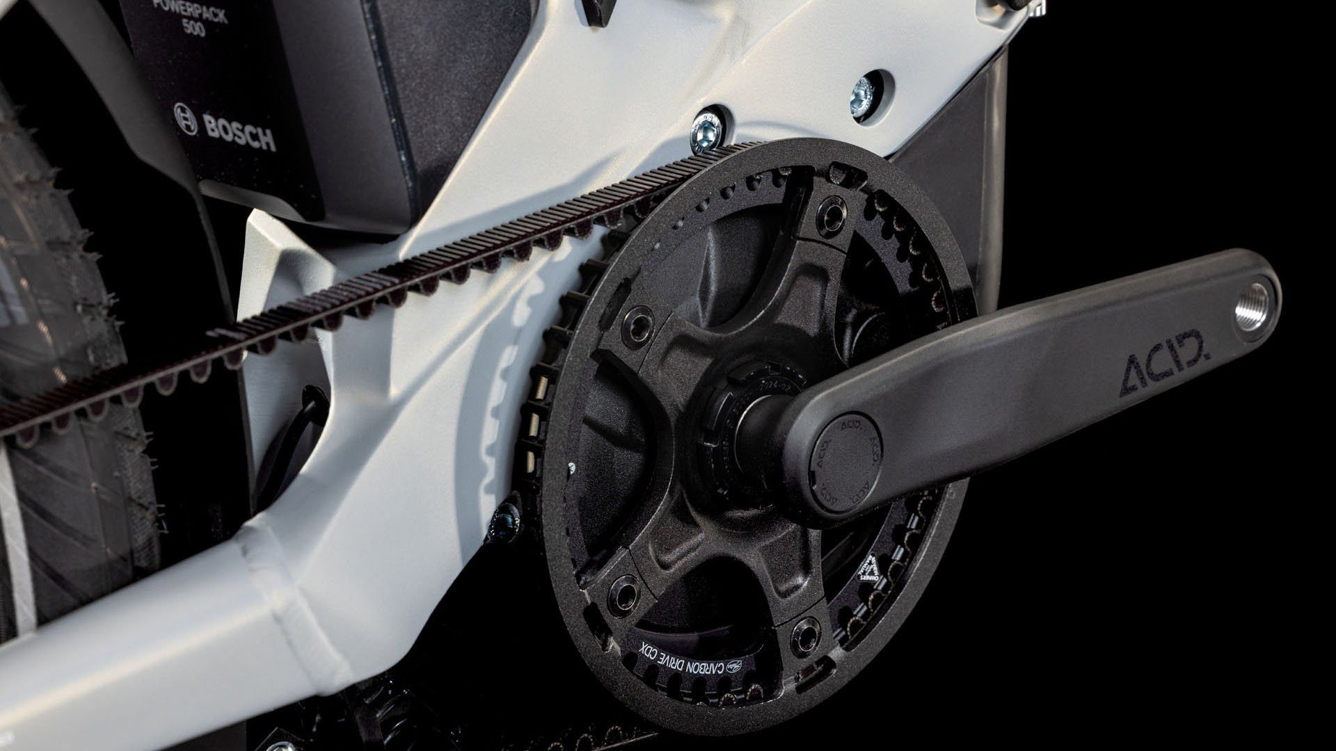 Détail de la motorisation Bosch du Cube Fold Hybrid Comfort 500