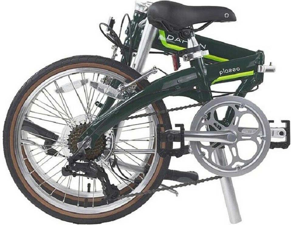 Dahon Piazza D8 Folding Bike 8S Green 2022 | Alltricks.com