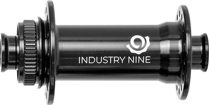 Mozzo Anteriore Industry Nine 1/1 Classic, 15x110mm, 28 Fori, Nero, Freno A Disco 6 Bulloni