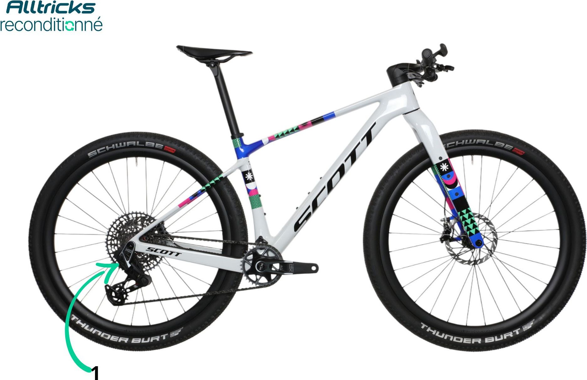 Scott Scale Gravel RC Sram X0 AXS 12V Bike, 170/180cm, 2025