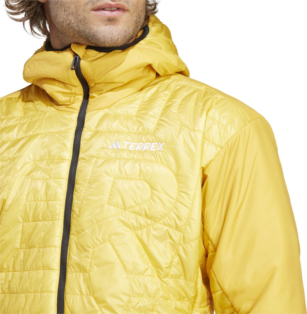 Adidas Terrex Xperior Thermal Jacket Yellow | Alltricks.com