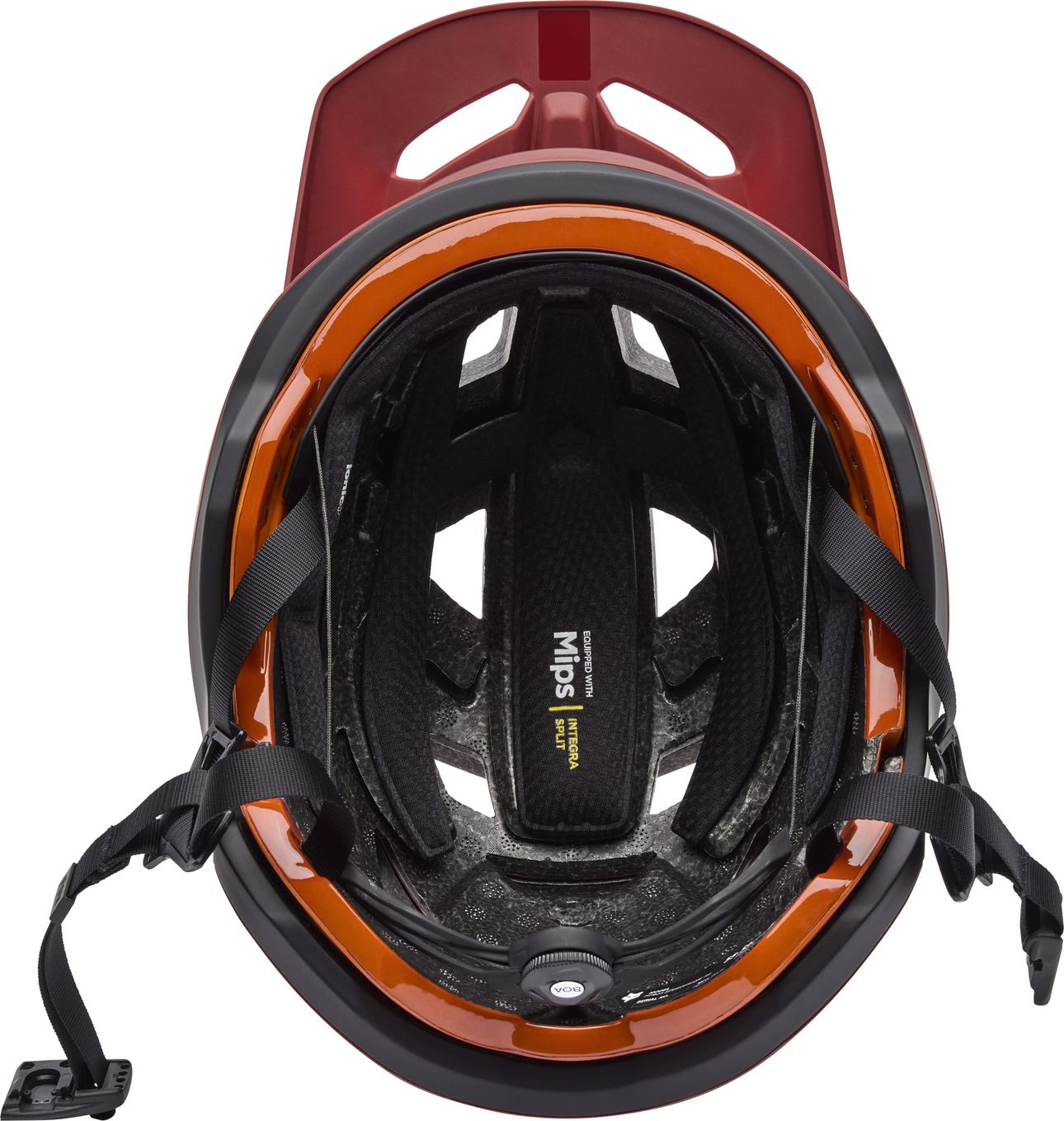 Casque VTT Fox Speedframe RS Paranoid Orange/Marron