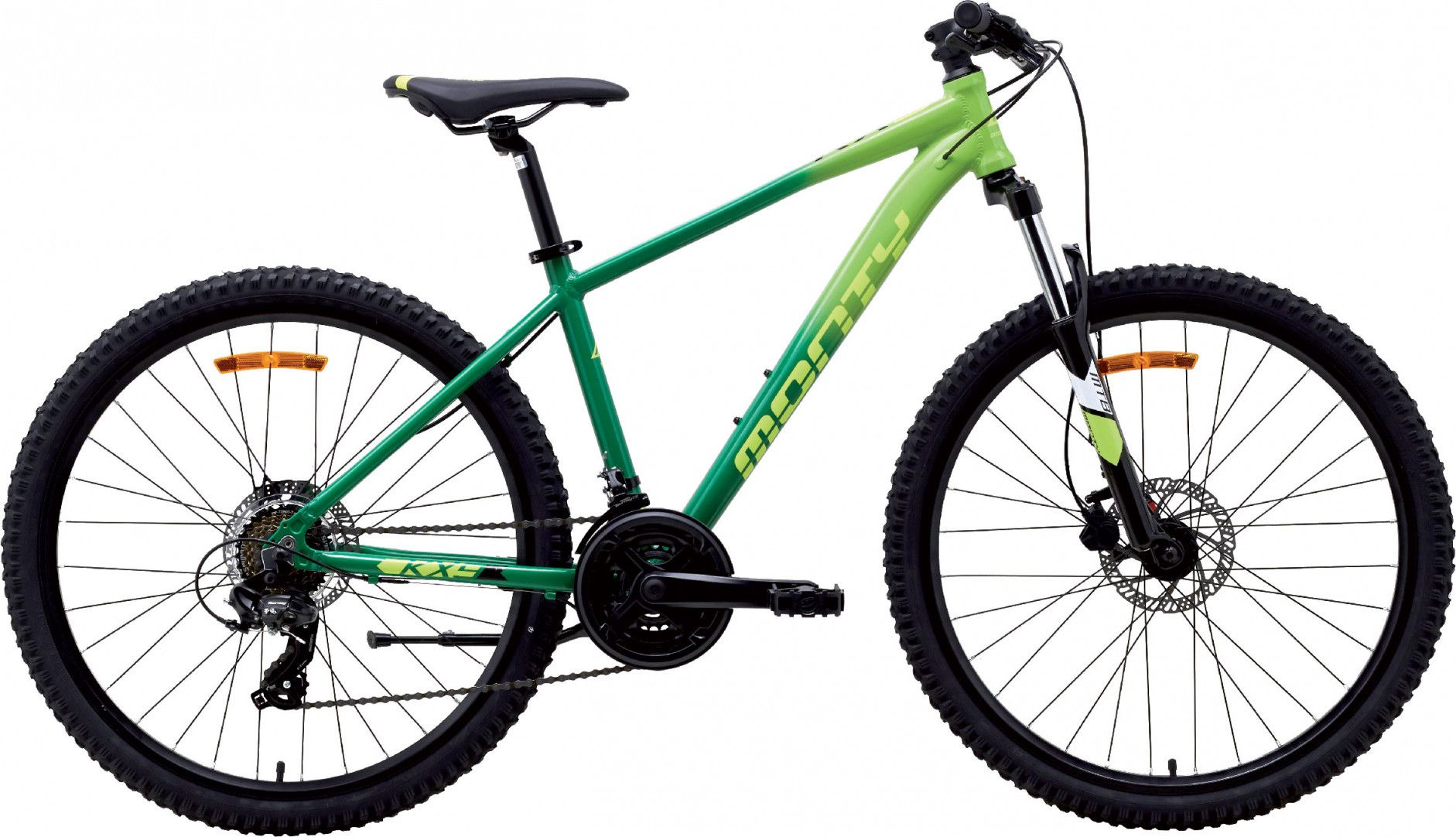 Monty KX9 26'' Kids Mountain Bike 7S Green 12 - 14 years