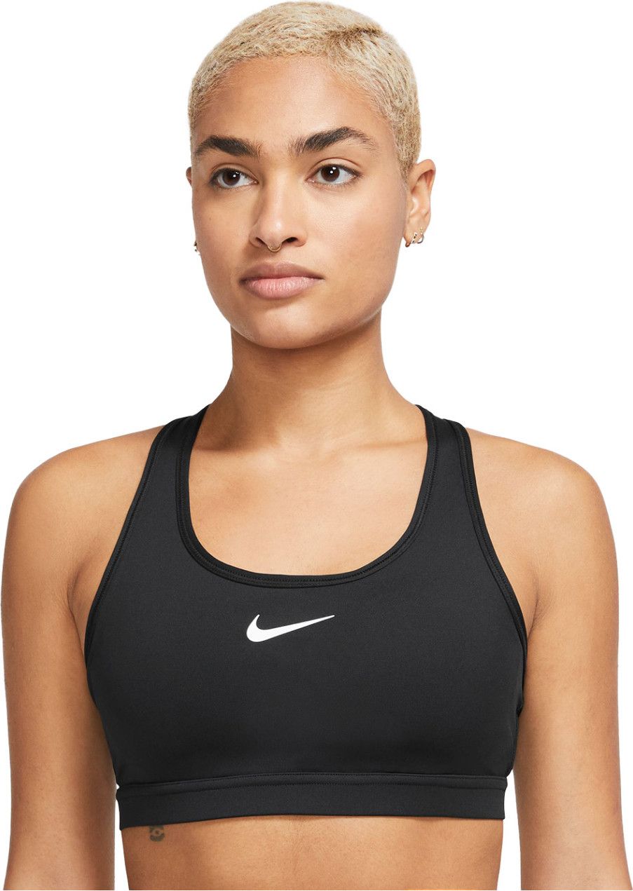 Nike Swoosh Medium Support Bra Black Alltricks