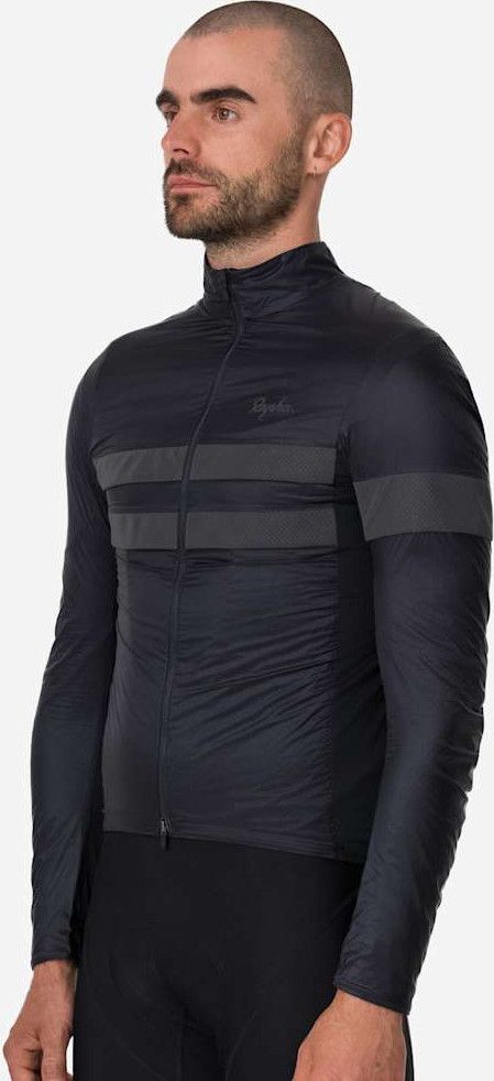 Men's Rapha Brevet Insulated Black Long Sleeve Jacket