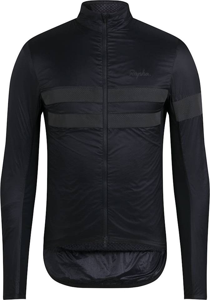 Men's Rapha Brevet Insulated Black Long Sleeve Jacket | Alltricks.com