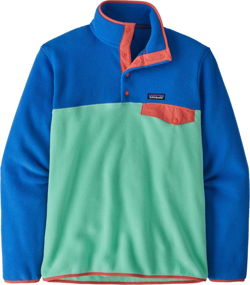 Patagonia Synchilla high quality Navy Teal T-Snap