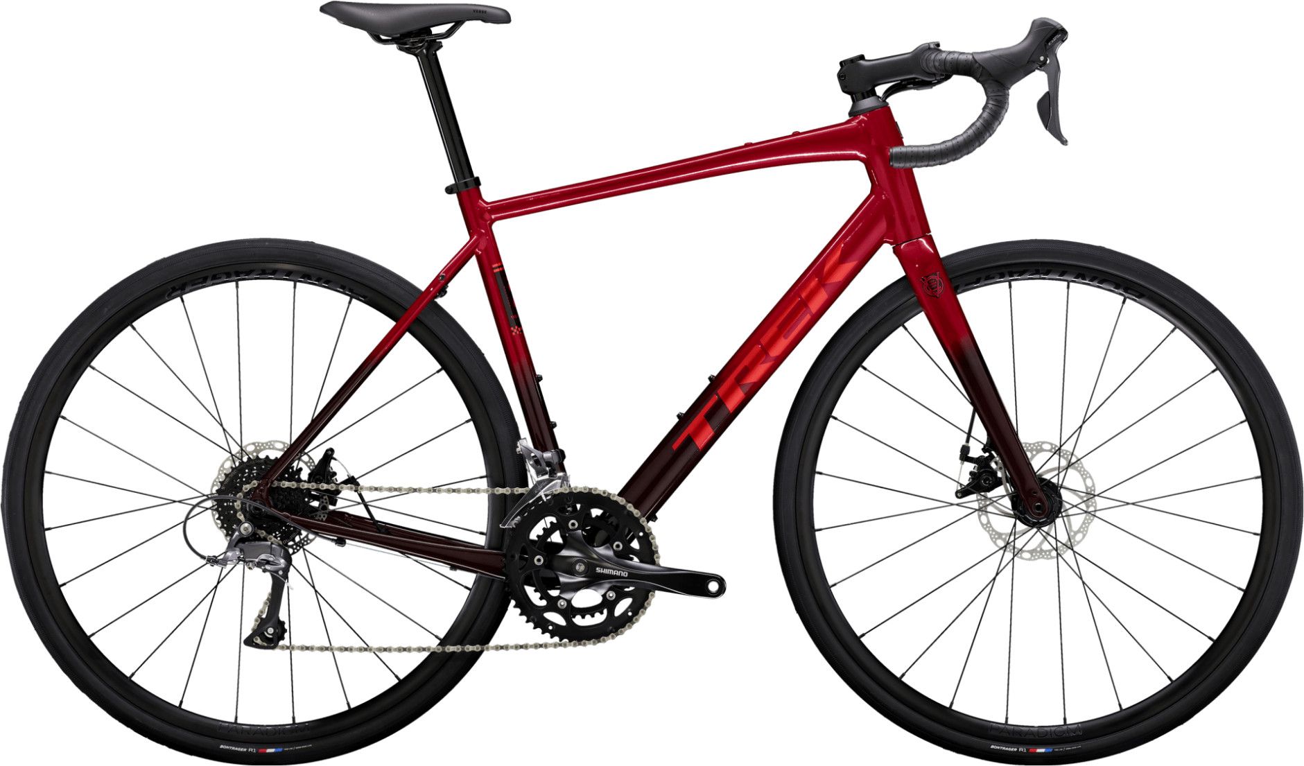 Trek Domane AL 2 Shimano Claris 8V 700mm Red Road Bike Gen 4 Alltricks