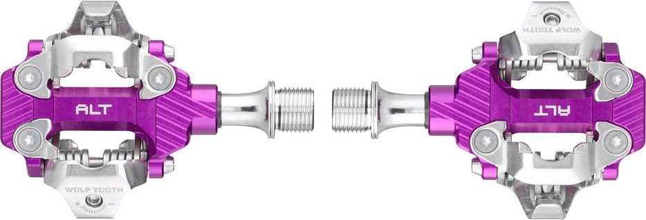 Pair of Wolft Tooth ALT XC Clipless Pedals Purple | Alltricks.com