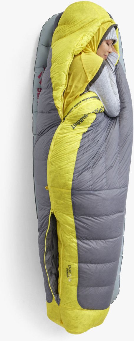Sea To Summit Spark 7C Women's Sleeping Bag Grey/Yellow