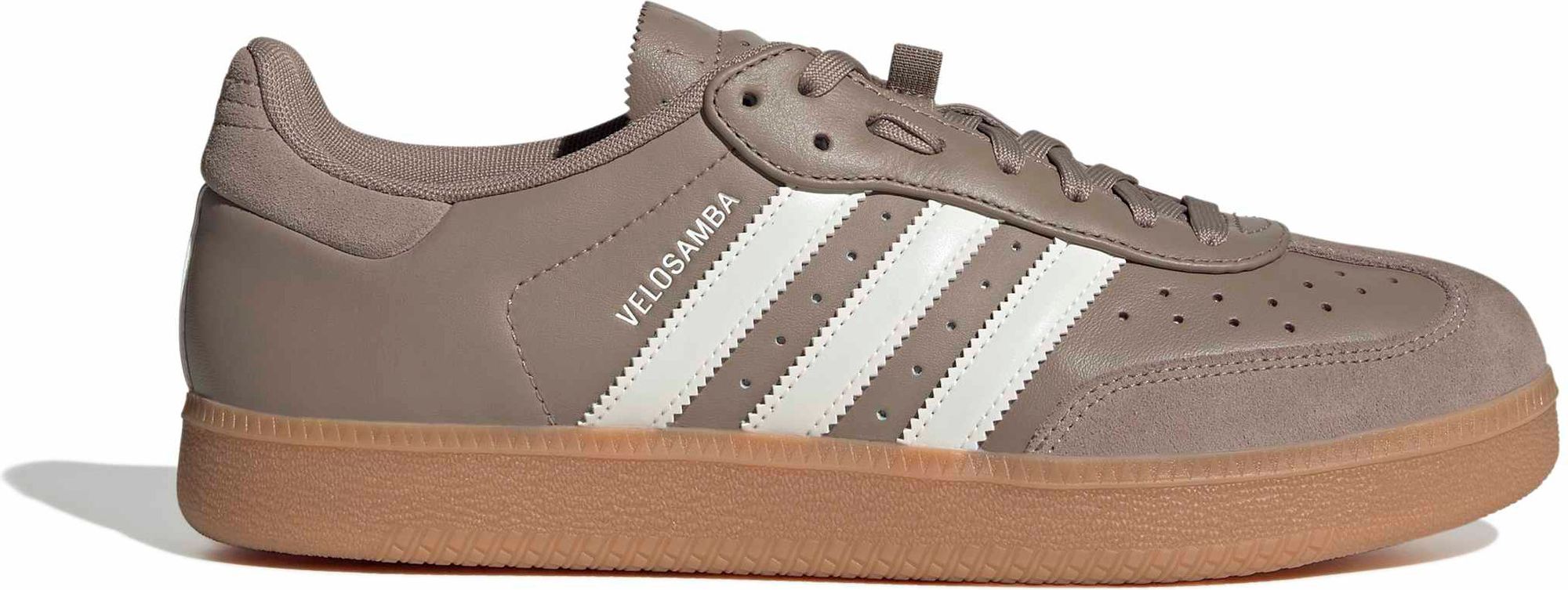 adidas Velosamba Leather Cycling Shoes, Brown/White, Unisex