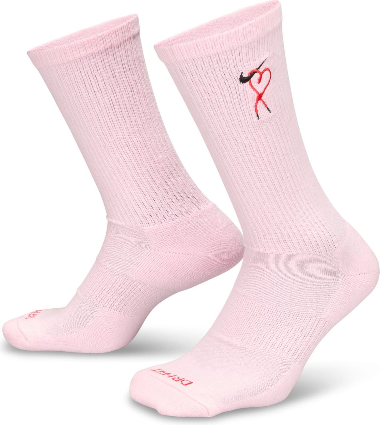 【Nike】Everyday Plus Socks Pink White ★韓国大人気★追跡付 Nike】Everyday Plus Socks Pink White ☆韓国大人気☆追跡付