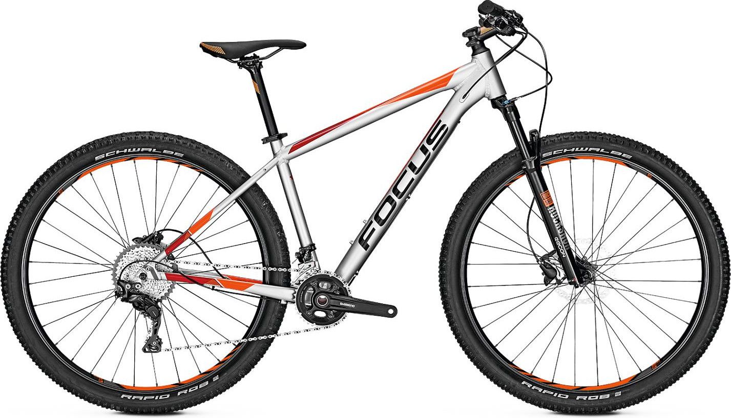 Focus MTB Hardtail Whistler 3.9 Shimano SLX XT 11s 29 Grey Orange 2019 Alltricks