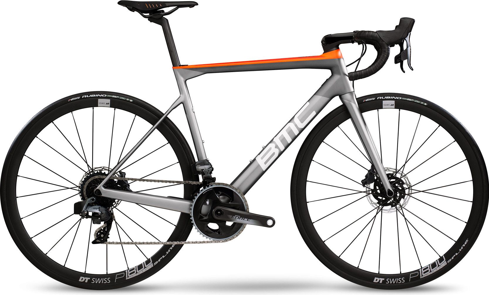 BMC Route 2019 Teammachine SLR02 ONE DISC Sram Force AXS 12V Gray Orange Alltricks