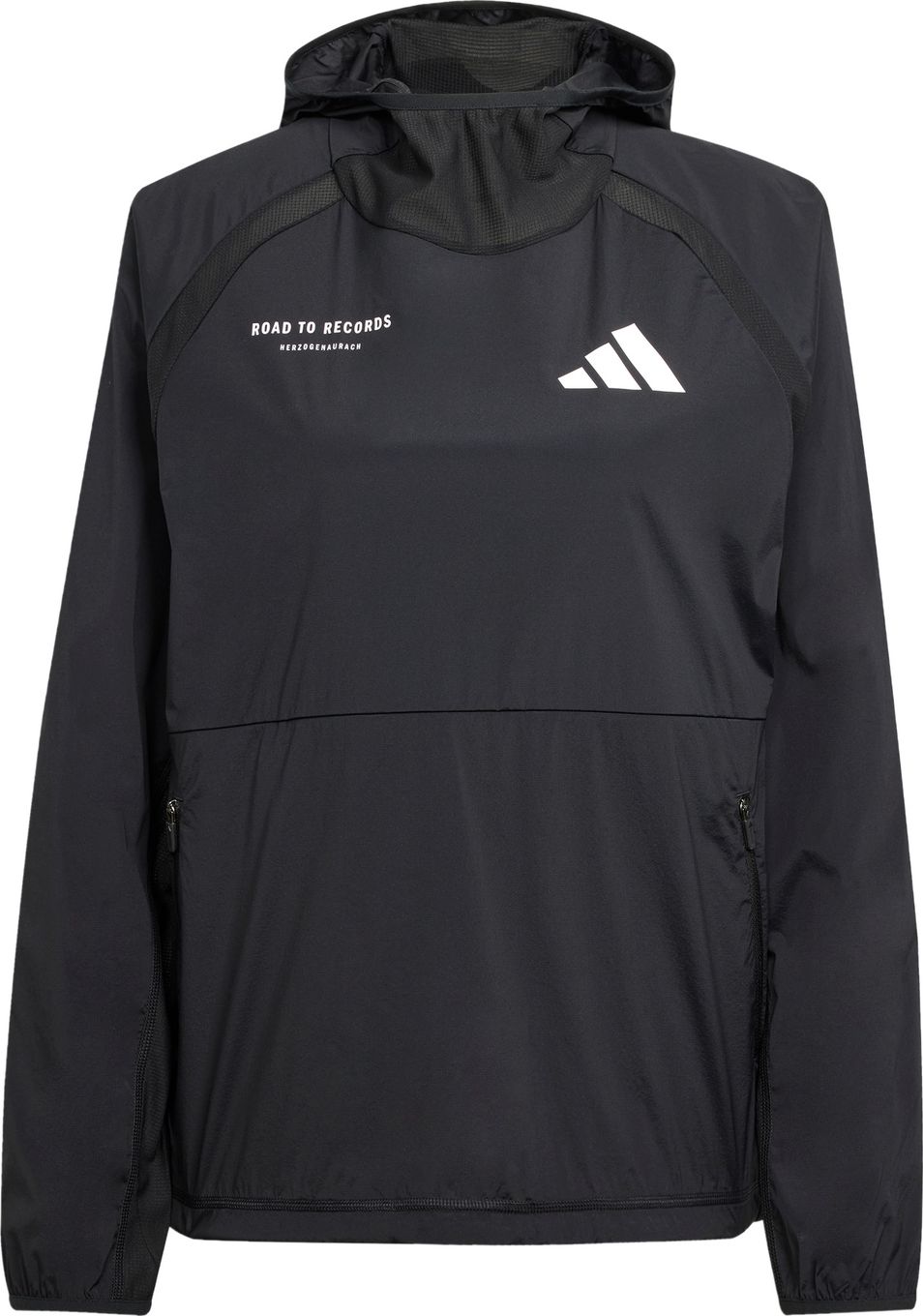 adidas Adizero Road to Records Windbreaker Sweatshirt Black Unisex