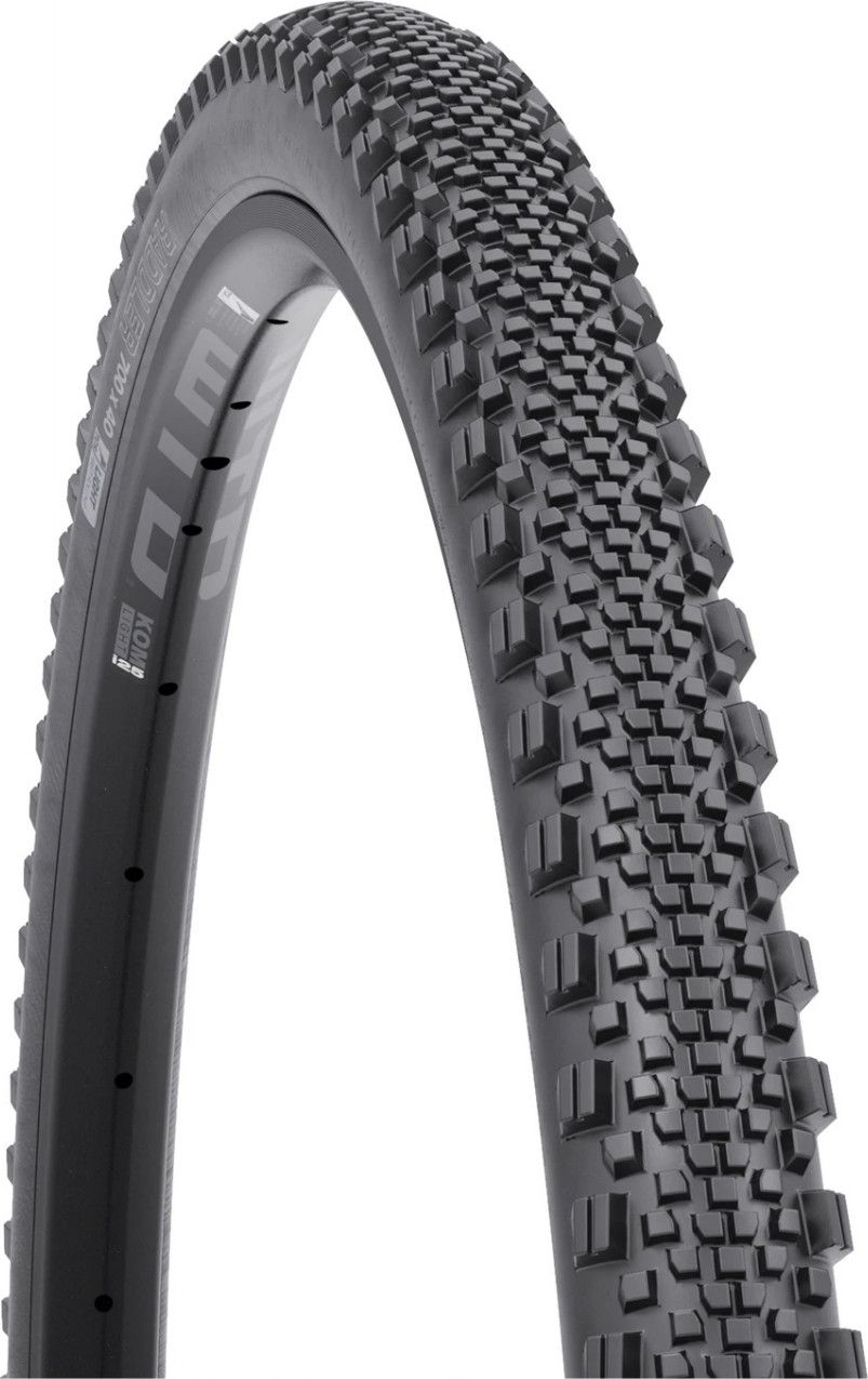 Pneu Gravel WTB Riddler 700x45 - TCS Tubeless, Caoutchouc Double ADN, Pour Route Et Chemins