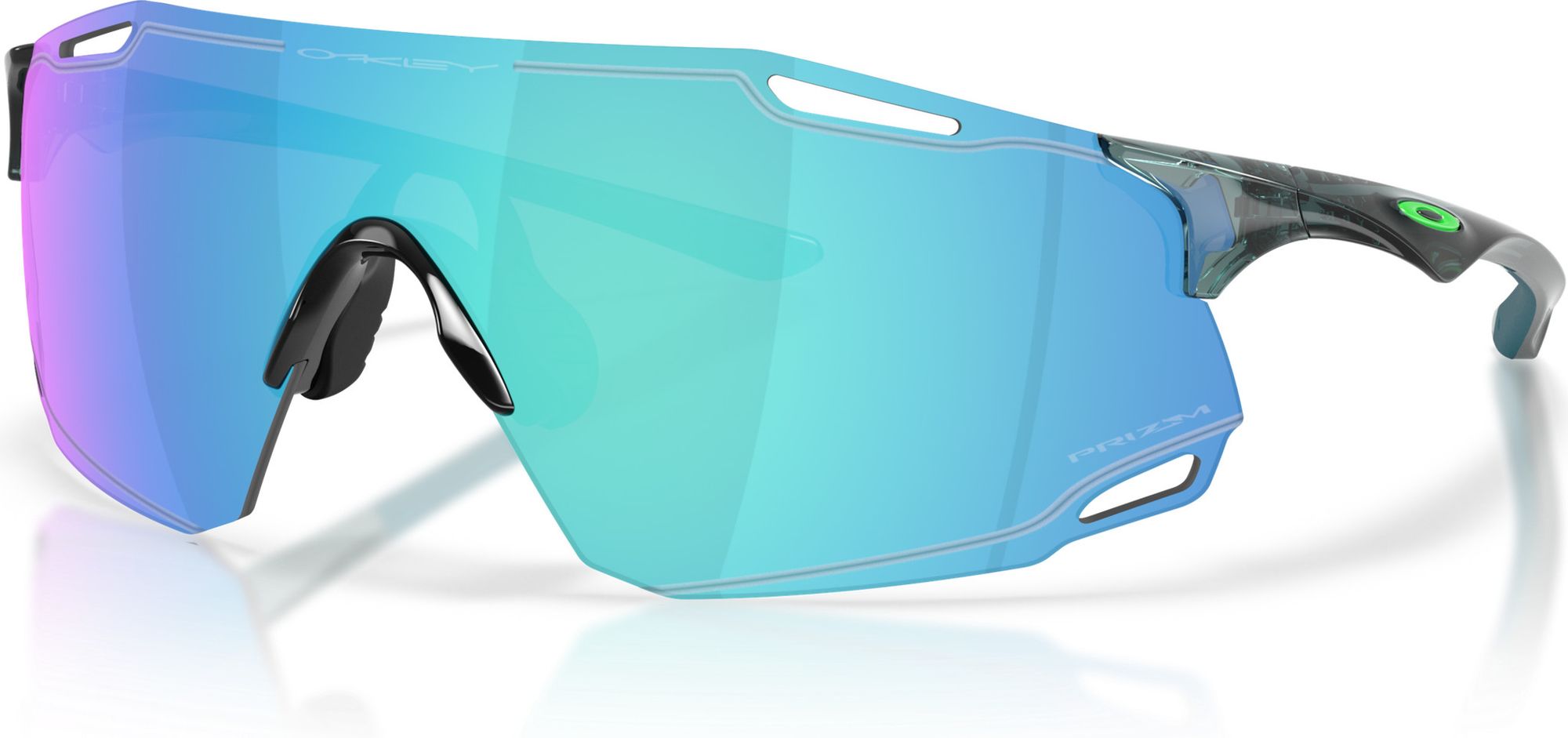 Oakley Cybr Dyno Polished Black / Prizm Sapphire Goggles / Ref