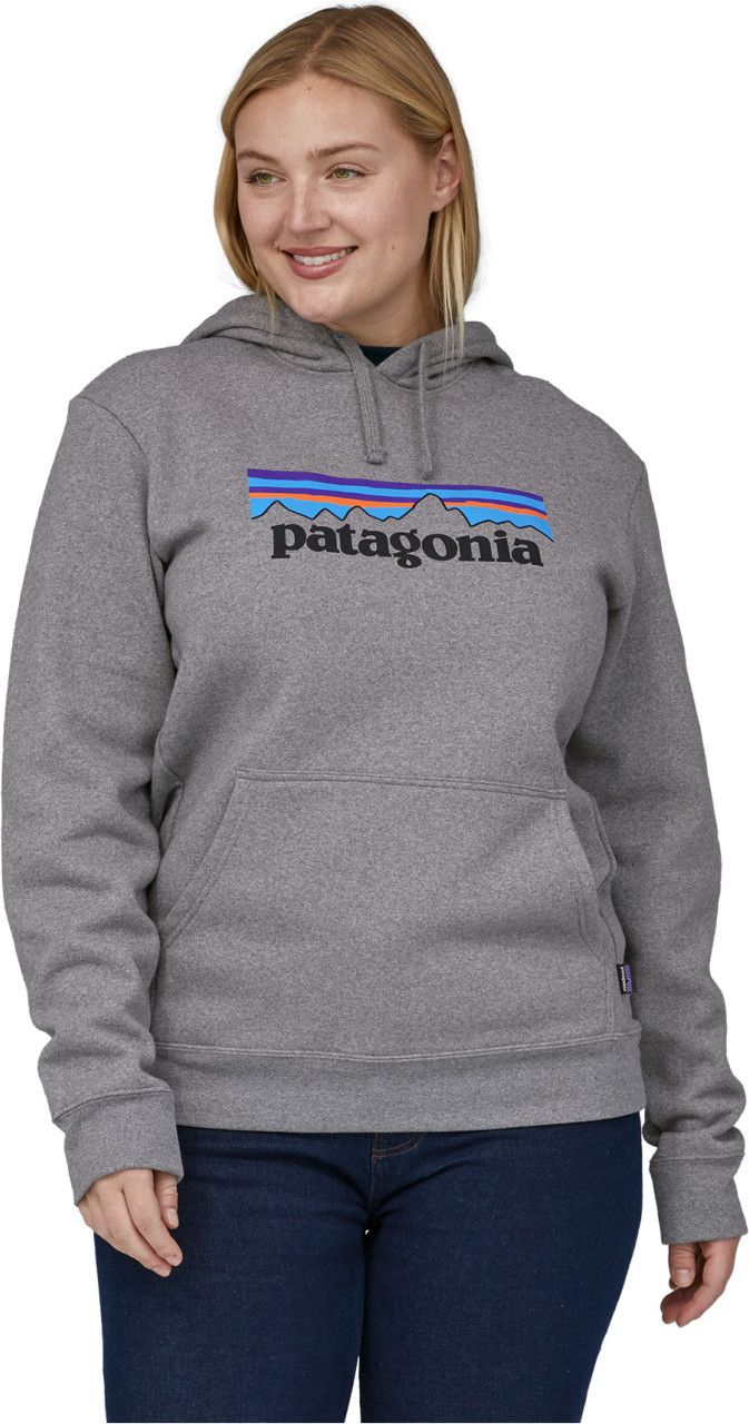 patagonia P-6 Logo Uprisal Hoody M グレー Patagonia Mens P-6 Logo Uprisal Hoody Hoodie Gravel Heather Grey