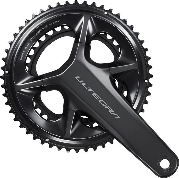 Shimano Ultegra FC-R8100 50-34 Teeth 12s Crankset Black 