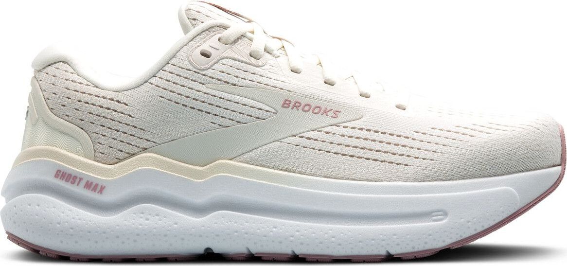 Brooks Ghost Max Beige/White Women's Running Shoes