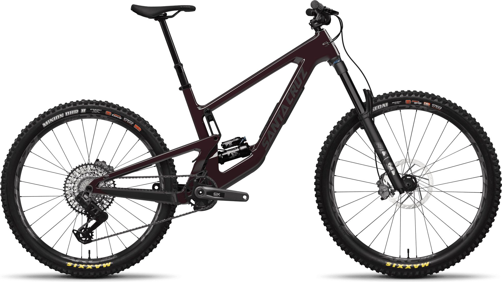 Santa Cruz Nomad Carbon C Full-Suspension MTB Sram GX AXS 12S MX  Purple 2025