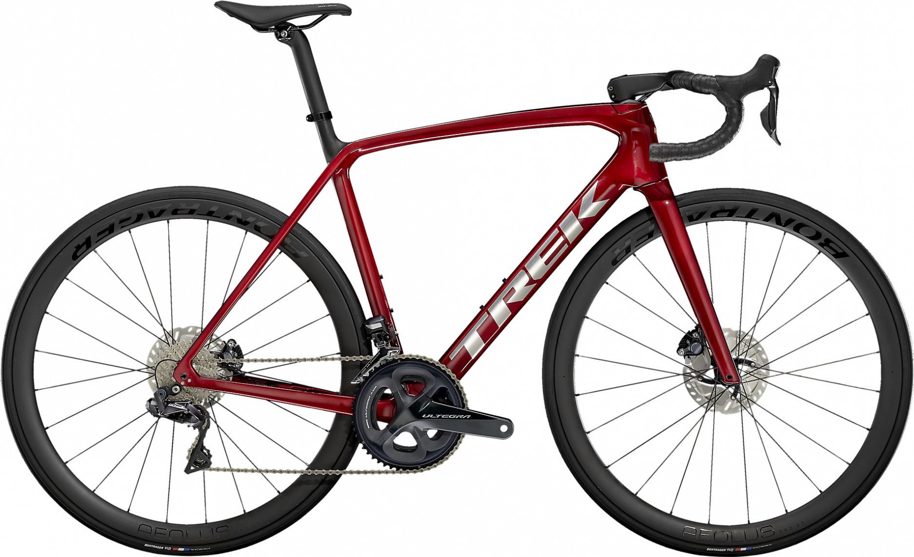 V lo de Route Trek Emonda SLR Disc Shimano Ultegra Di2 Rage Red Trek  Black 2021