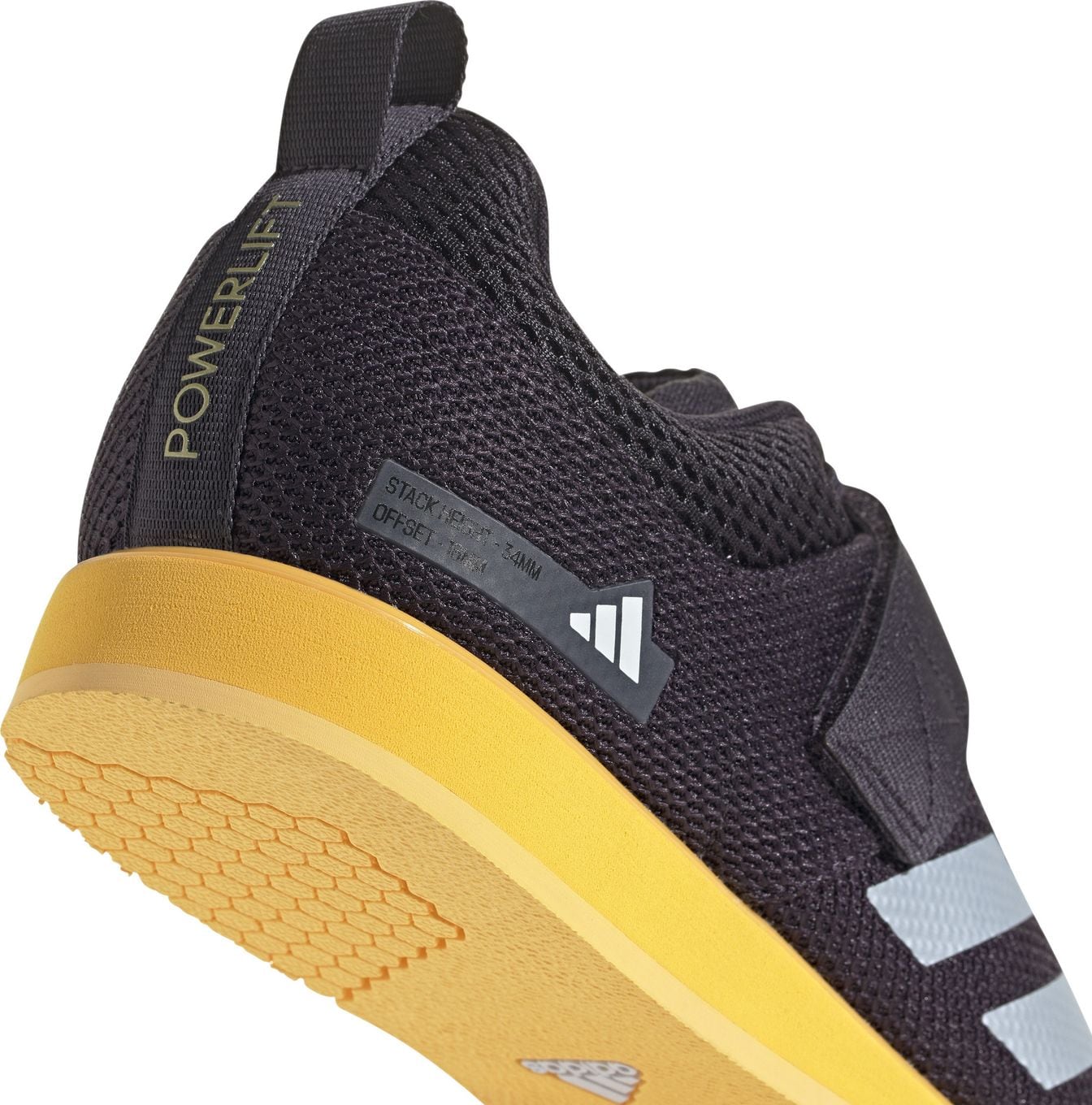 adidas Powerlift 5 Trainingsschuhe Schwarz/Orange Unisex