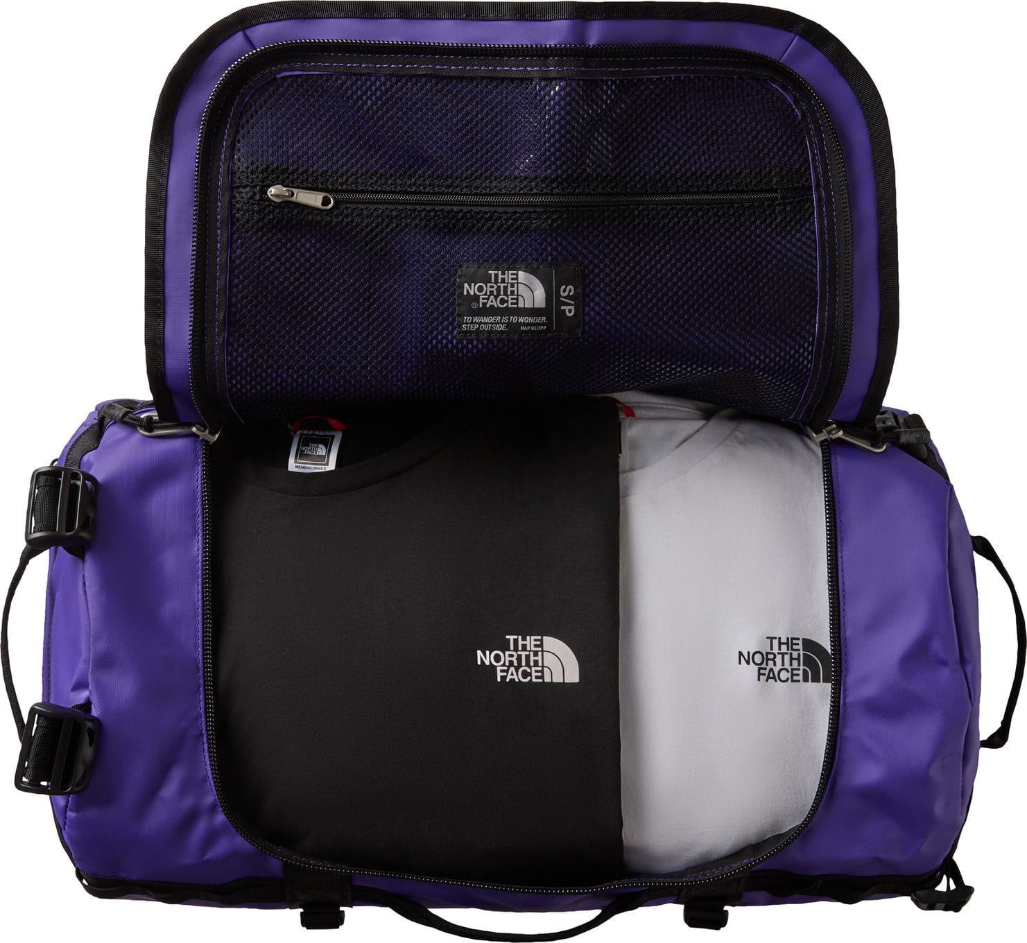 The North Face Base Camp Duffel S 50L Purple Alltricks