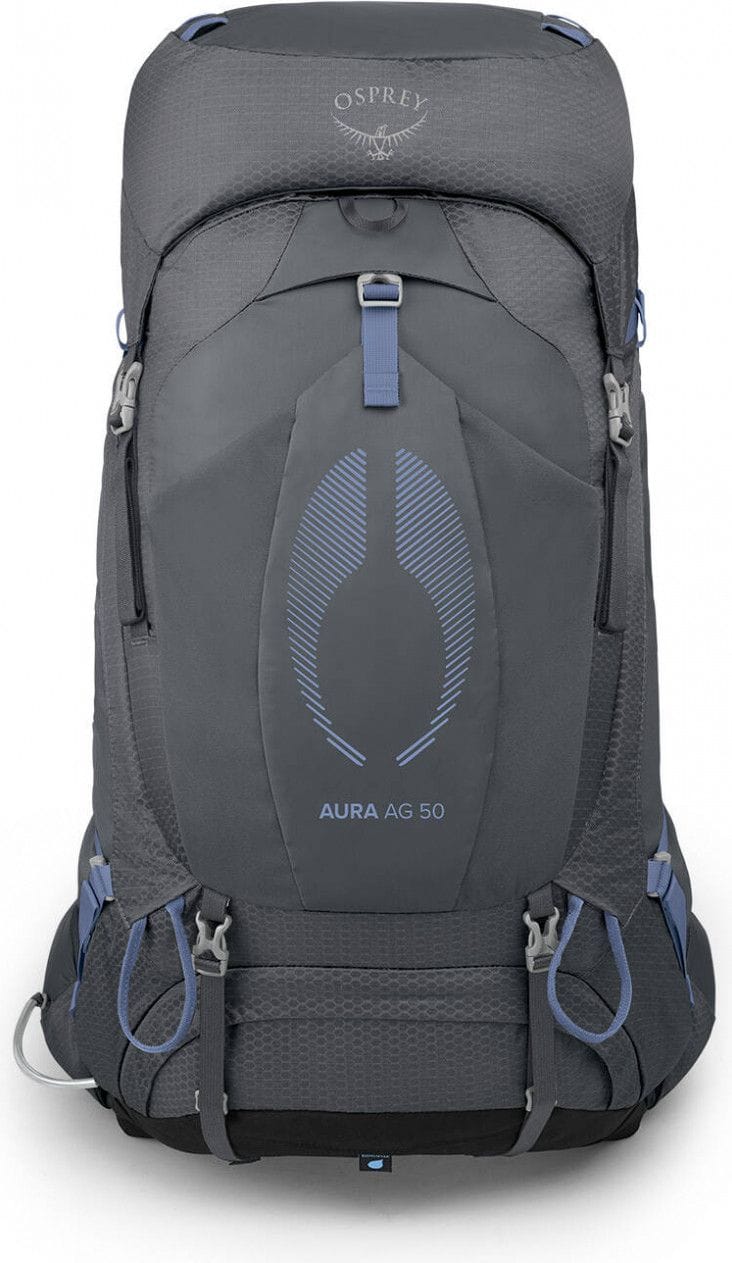 Hiking Bag Osprey Aura AG 50 Gray Woman
