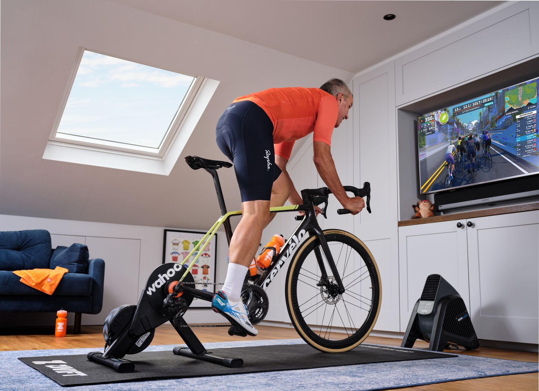 Home Trainer Wahoo Fitness Kickr Core v2 with Zwift Cog and Click