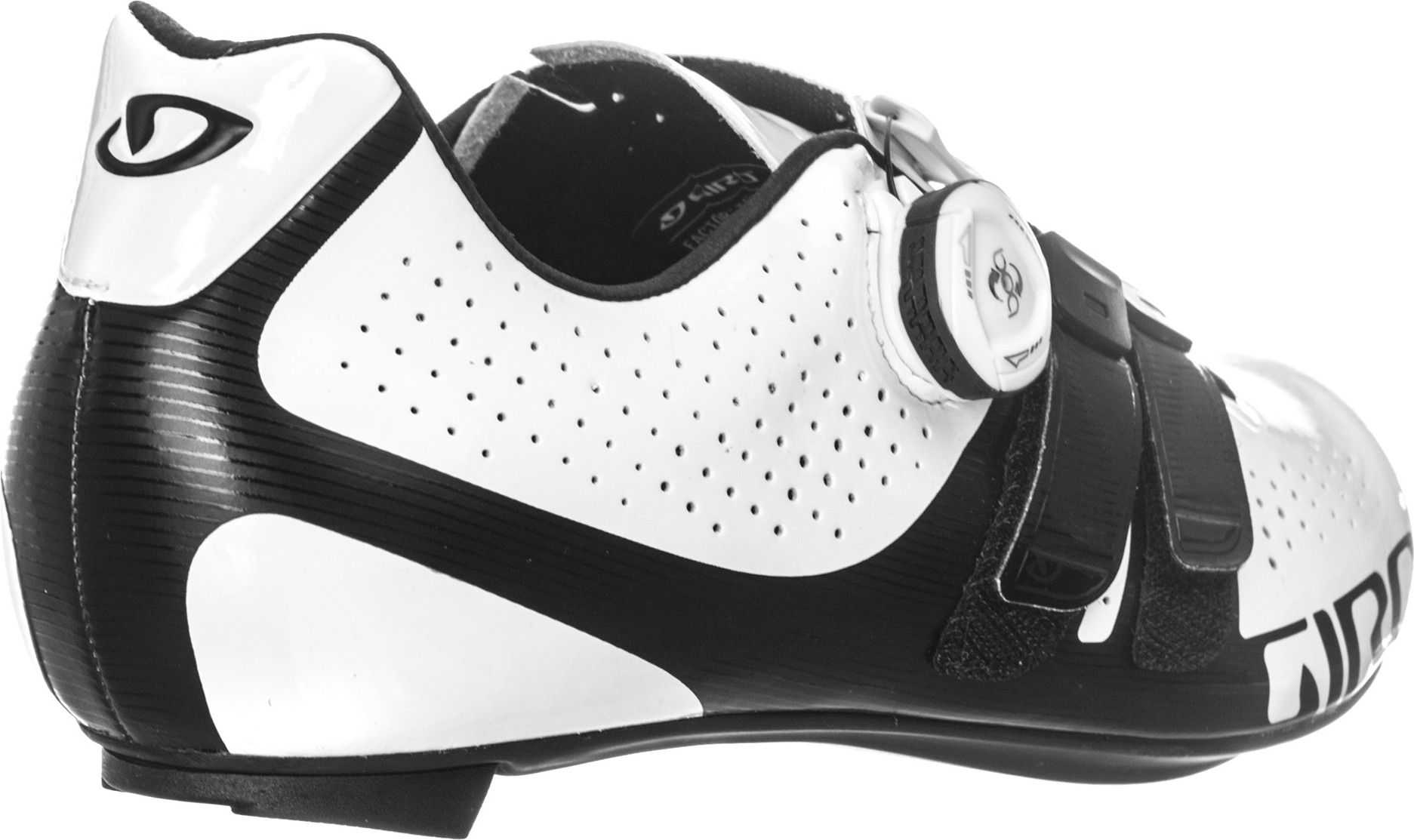 GIRO FACTOR TECHLACE Road Shoes White Black | Alltricks.com