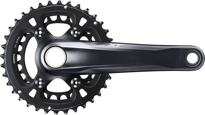Pédalier VTT Shimano Deore XT FC-M8100-2 12 Vitesses 175 Mm - Double Plateau 36/26T
