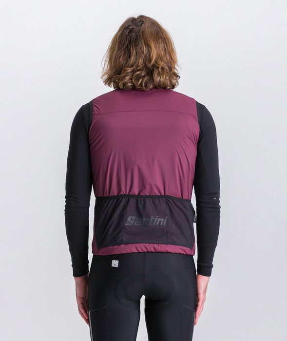 coupe vent impermeable santini pour cycliste
