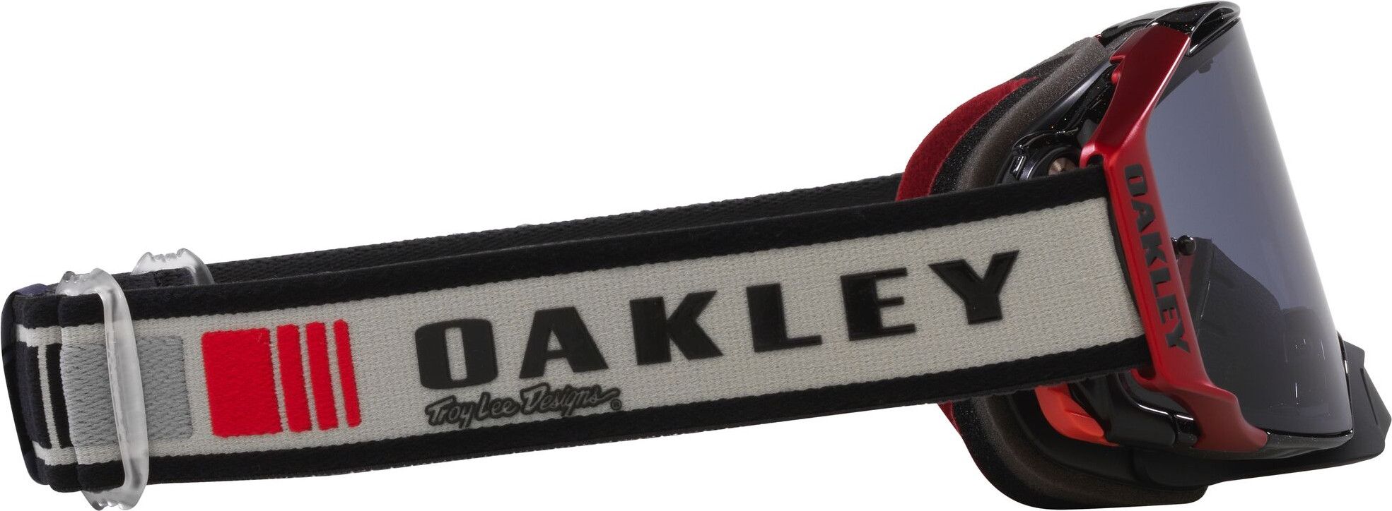 Oakley Airbrake MX x Troy Lee Designs Grey Blocks / Light Grey