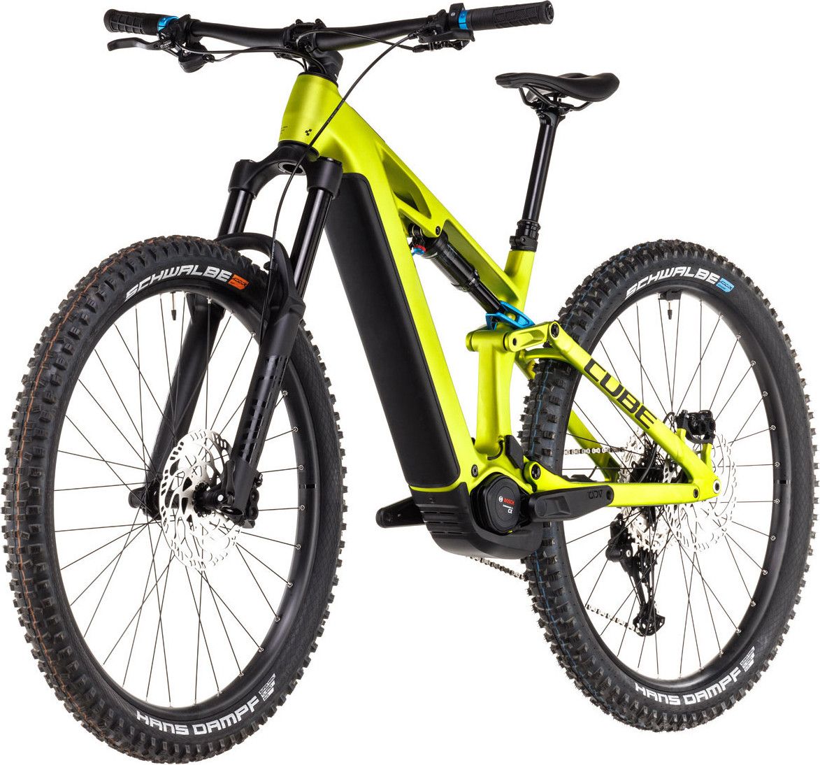 All-Suspension Electric Mountain Bike Cube Stereo Hybrid One44 HPC Race 800  Shimano Deore XT 12V 800 Wh 29'' Flash Lime Green 2025 - Refurbished  Product | Alltricks.com