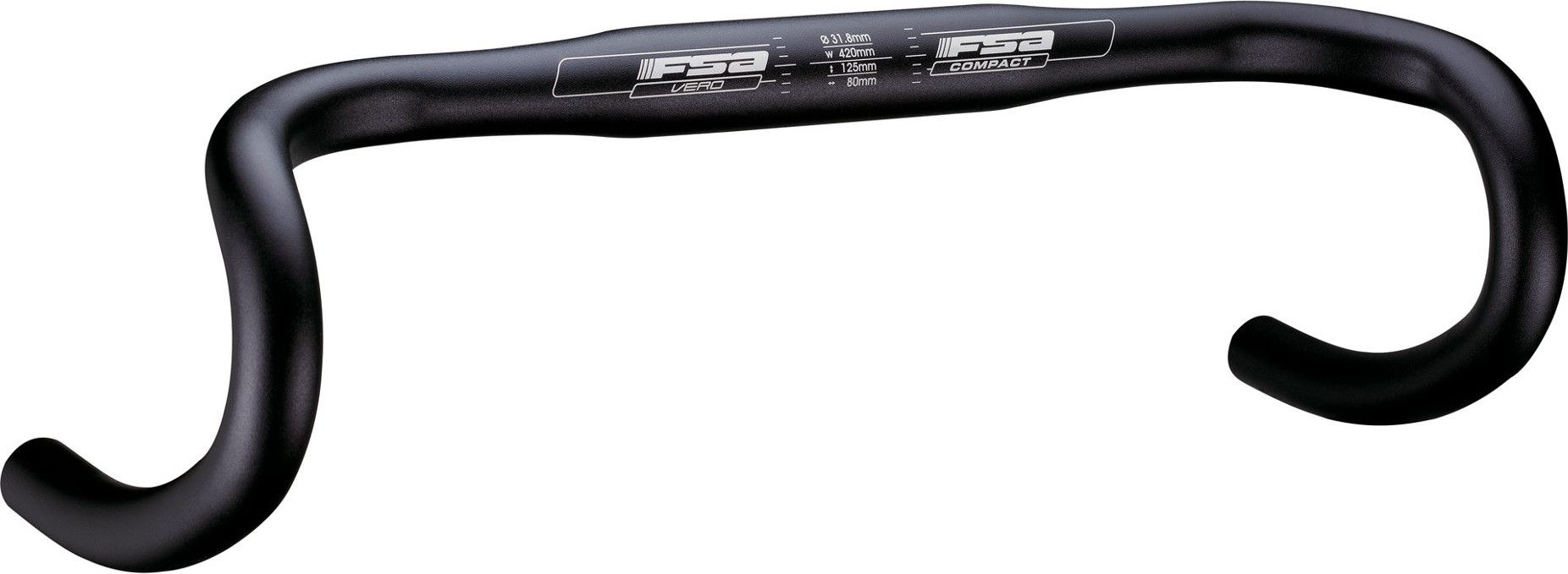 Cintre route Fouriers alu AL6061-T6 - 31,8 Anatomique