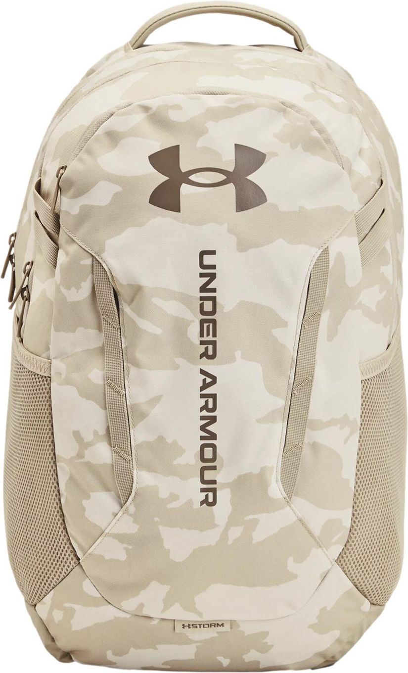 Under Armour Hustle 6.0 Backpack 29L Beige Camo Unisex Alltricks