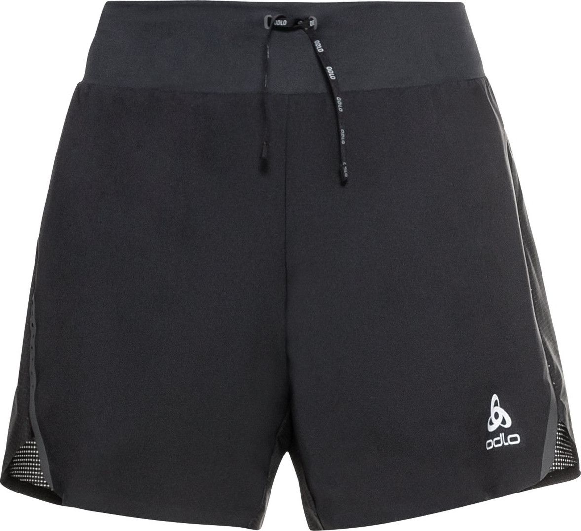 Odlo Damen X-Alp Trail 5in 2in1 Laufshorts Black - Atmungsaktive Trail Running Shorts