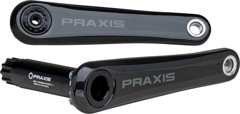 Bielas Praxis Zayante Carbon M30 Negras | Alltricks.es