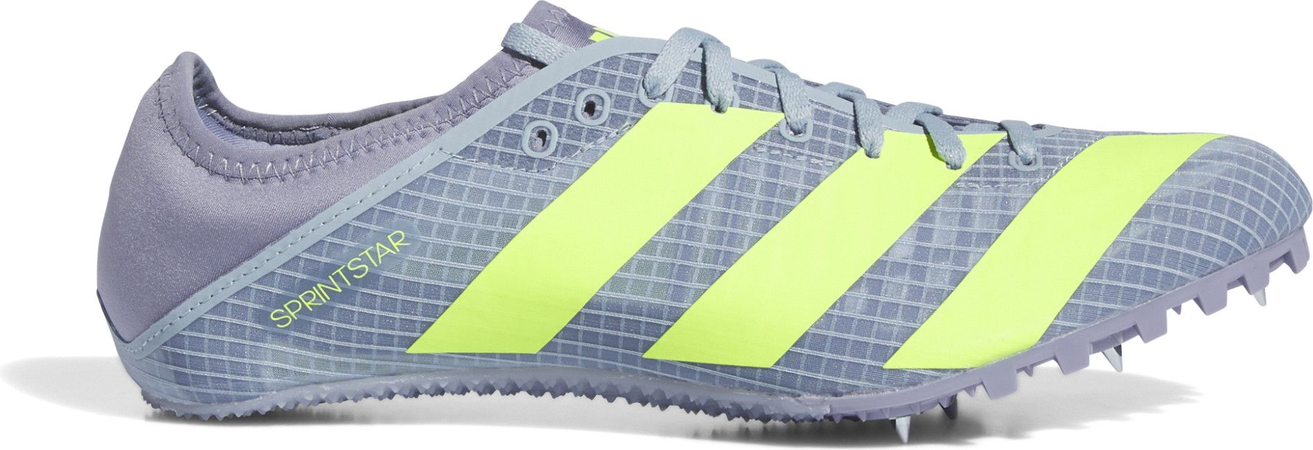 adidas Performance Sprintstar Grey Yellow Unisex Track &amp; Field Shoes