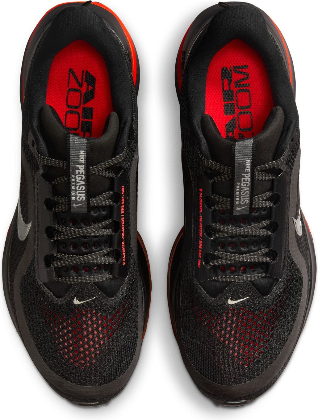 Brs Nike Air Max 6pm Nike Pegasus Premium Running Shoes Black/Red