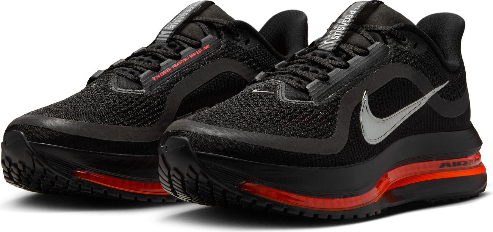 Nike Pegasus Premium Running Shoes Black/Red Women