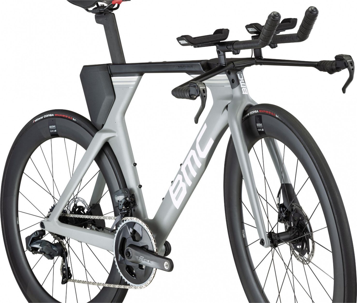 BMC Timemachine 01 Disc One Triathlon Bike Sram Force eTap AXS 12S