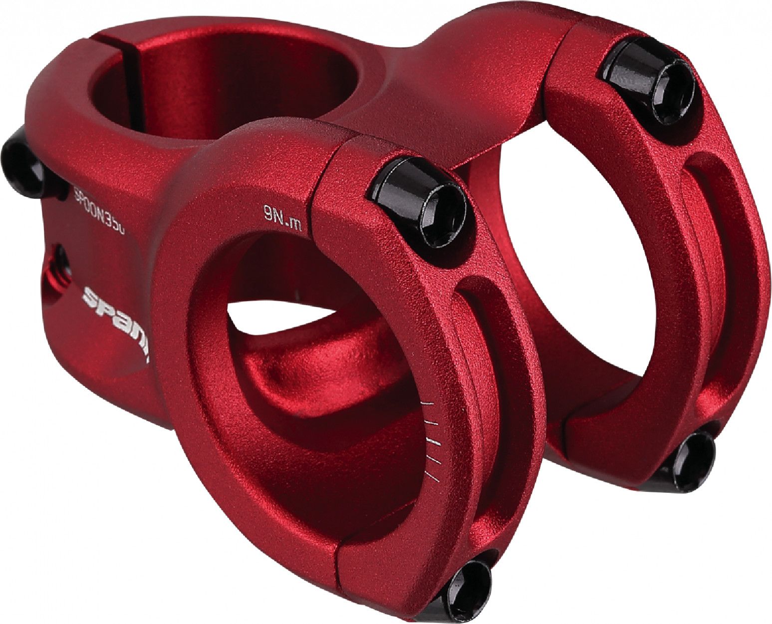 Spank Spoon 318 0 ° 31.8 mm Stem Red | Alltricks.com