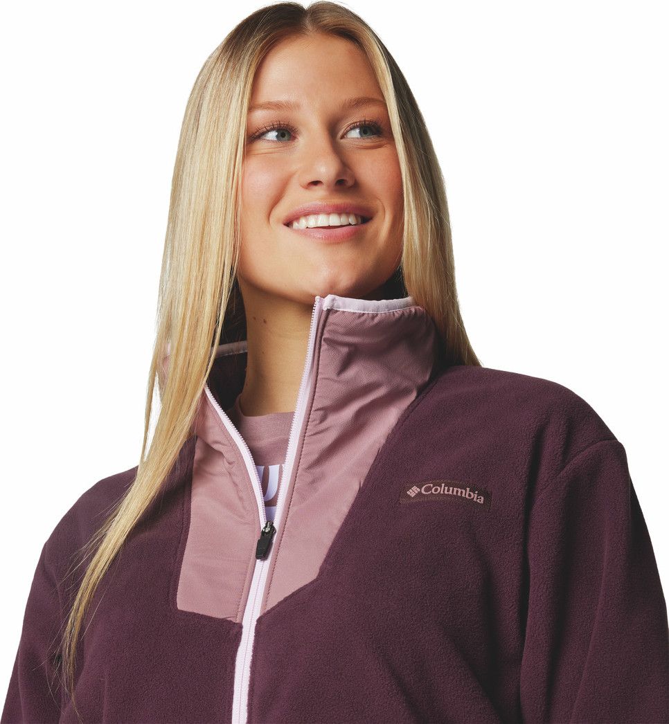 Pull Polaire Columbia Sequoia Grove Pour Femme - Mi-zippé - Avec Contenu Recyclé