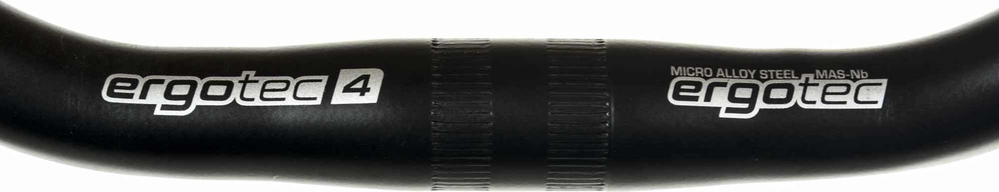 Cintre Vélo ERGOTEC - Acier Noir - 25,4 Mm X 710 Mm - VTT/City - Neuf