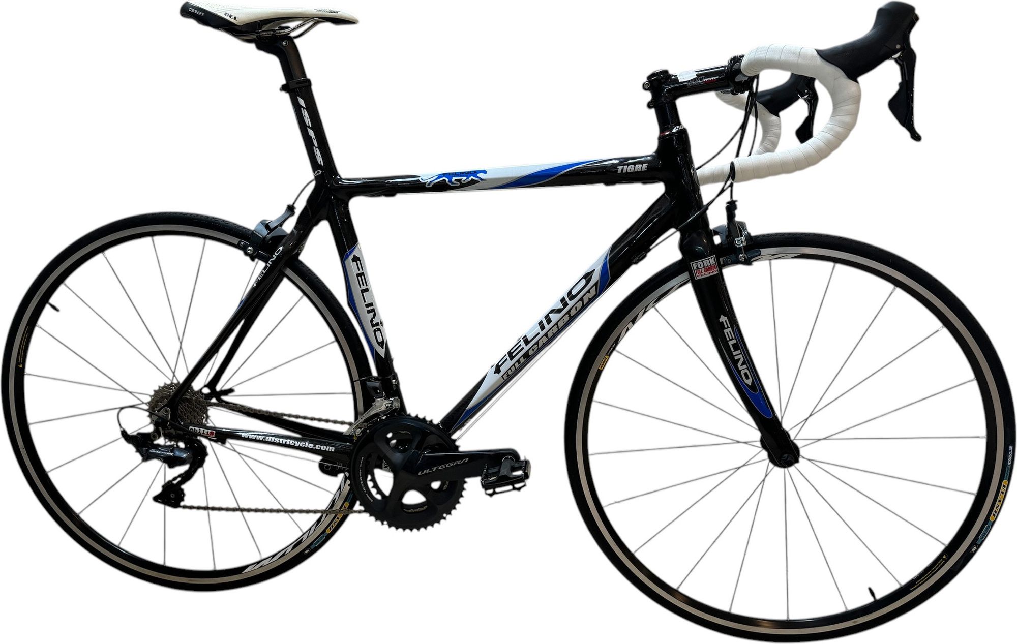 Vélo de route Felino Tigre carbone à patins Ultegra